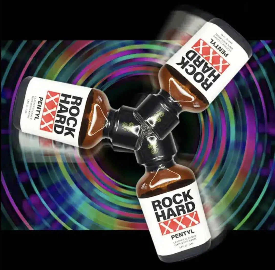 Triple Pack Rock Hard XXX Pentyl Poppers 24ml