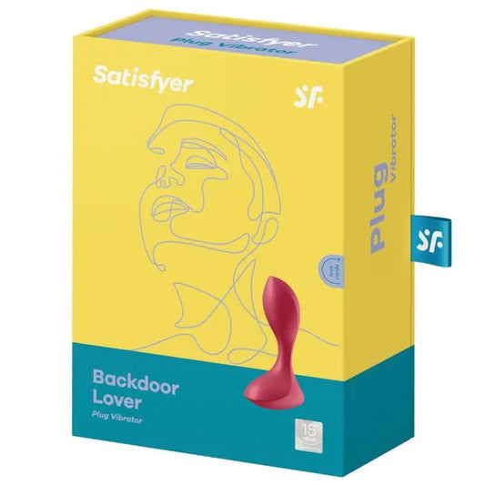 Satisfyer Backdoor Lover Butt Plug Red