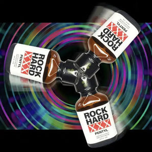 Triple Pack Rock Hard XXX Pentyl Poppers 24ml